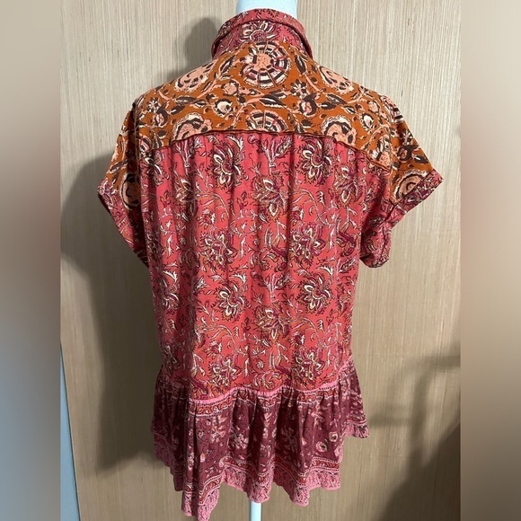 Sundance Calista Mixed Top, Size XS (v) - Picture 6 of 9